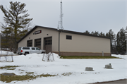 N3344 Stebbins Rd., a Astylistic Utilitarian Building ranger station facilities, built in Dekorra, Wisconsin in 2017.