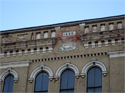 110 S 3RD ST, a Italianate large retail building, built in La Crosse, Wisconsin in 1874.
