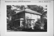 222 E 2ND ST, a Italianate house, built in Westfield, Wisconsin in .