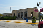 672 MAIN ST, a Art Deco post office, built in Lake Geneva, Wisconsin in 1939.