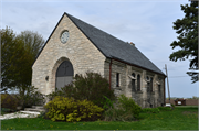  N6800 STH 146, NE CNR OF STH 146 AND CEMETERY RD, a Late Gothic Revival cemetery building/monument, built in Courtland, Wisconsin in 1938.