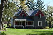 W1675 Deerborn Dr, a Gabled Ell house, built in Neshkoro, Wisconsin in 1875.