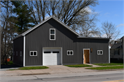140 E MAIN ST, a Astylistic Utilitarian Building blacksmith shop, built in Alma Center, Wisconsin in 1859.