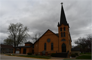 419 S URBERG AVE, a Early Gothic Revival house of worship, built in Blair, Wisconsin in 1900.