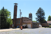 6420 W Mitchell St, a Romanesque Revival house of worship, built in West Allis, Wisconsin in 1924.