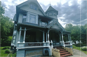 605 N BARSTOW ST, a Queen Anne house, built in Eau Claire, Wisconsin in 1897.