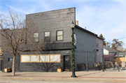 225 W Blackhawk Ave (B) 225 W Blackhawk Ave (B), a Commercial Vernacular small retail building, built in Prairie du Chien, Wisconsin in 1874.