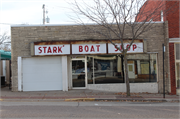 120 W Blackhawk Ave, a Commercial Vernacular small retail building, built in Prairie du Chien, Wisconsin in 1957.