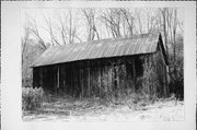 24723 MALLARD RD, a Astylistic Utilitarian Building tobacco barn, built in Leon, Wisconsin in 1880.