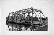 STATE HIGHWAY 21 AND THE LA CROSSE RIVER, a NA (unknown or not a building) overhead truss bridge, built in Angelo, Wisconsin in 1941.