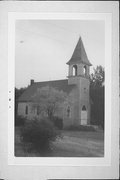 COUNTY N, SOUTH SIDE, AT CORNER WITH AUBURN CT., a Early Gothic Revival church, built in Lincoln, Wisconsin in .