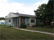 3014 N 83RD ST, a Lustron house, built in Milwaukee, Wisconsin in 1948.