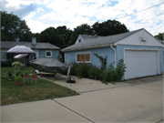 3014 N 83RD ST, a Lustron house, built in Milwaukee, Wisconsin in 1948.