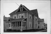 100 S BENTON, a Queen Anne house, built in Sparta, Wisconsin in 1900.