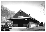 Minneapolis, St. Paul and Sault Saint Marie Railway Depot, a Building.