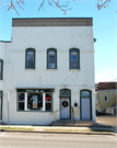 14 N MADISON ST, a Commercial Vernacular large retail building, built in Evansville, Wisconsin in 1892.