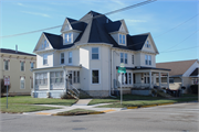 103 S MADISON ST, a Queen Anne house, built in Evansville, Wisconsin in .