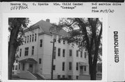 WISCONSIN CHILD CENTER GROUNDS, N-S SERVICE DRIVE, 400 FEET N OF PINE ST WISCONSIN CHILD CENTER GROUNDS, N-S SERVICE DRIVE, 400 FEET N OF PINE ST, a Other Vernacular live-in care facility/sanitarium, built in Sparta, Wisconsin in .