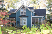 7409 Terrace Ave, a Gabled Ell house, built in Middleton, Wisconsin in 1866.