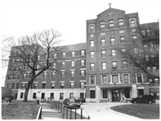 Milwaukee Hospital, a Building.