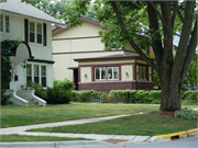 2107 W. Lawn Ave., a Prairie School house, built in Madison, Wisconsin in 1917.