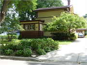 2107 W. Lawn Ave., a Prairie School house, built in Madison, Wisconsin in 1917.