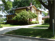 2107 W. Lawn Ave., a Prairie School house, built in Madison, Wisconsin in 1917.