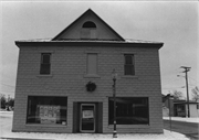 Vaughn's Hall and Blacksmith Shop, a Building.