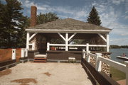 TORPY PARK, a Rustic Style park shelter/building, built in Minocqua, Wisconsin in 1935.