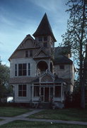 218 ELM COURT, a Queen Anne house, built in Rhinelander, Wisconsin in 1891.