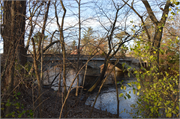 END OF MEAD ST, ACROSS WISCONSIN RIVER TO PRIVATE ISLAND END OF MEAD ST, ACROSS WISCONSIN RIVER TO PRIVATE ISLAND, a Neoclassical/Beaux Arts bridge, built in Wisconsin Rapids, Wisconsin in 1915.
