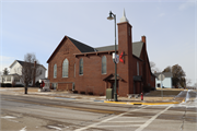 401 S MAIN ST, a Gabled Ell house of worship, built in Cuba City, Wisconsin in 1884.