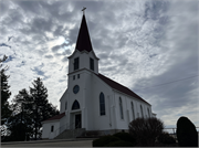 N4656 N Helenville Rd, a Early Gothic Revival house of worship, built in Jefferson, Wisconsin in 1902.