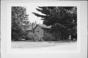 CEDAR, .5 MI N OF COUNTY HIGHWAY J, a Cross Gabled house, built in Woodruff, Wisconsin in .