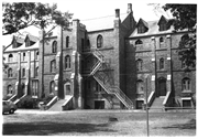 Racine College, a Building.