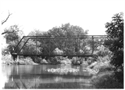 Turtleville Iron Bridge, a Structure.
