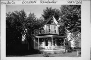 227 DAHL ST, a Queen Anne house, built in Rhinelander, Wisconsin in 1894.