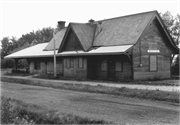 Chicago and Northwest Railroad Passenger Station, a Building.