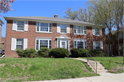 8130 W North Avenue, a Colonial Revival/Georgian Revival apartment/condominium, built in Wauwatosa, Wisconsin in 1946.