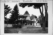 231 E RIVES ST, a Queen Anne house, built in Rhinelander, Wisconsin in 1890.