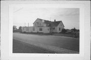 4 MI. W OF HORTONVILLE ON COUNTY HIGHWAY TT, a Astylistic Utilitarian Building dairy processing facility, built in Hortonia, Wisconsin in 1895.