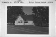 HIGHWAY N, 4.5 MILES NORTH OF LITTLE CHUTE, a Astylistic Utilitarian Building cheese factory, built in Freedom, Wisconsin in 1894.