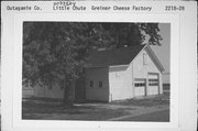 HIGHWAY N, 4.5 MILES NORTH OF LITTLE CHUTE, a Astylistic Utilitarian Building cheese factory, built in Freedom, Wisconsin in 1894.