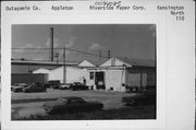 110 N KENSINGTON DR, a Astylistic Utilitarian Building industrial bldg/manufacturing facility, built in Appleton, Wisconsin in 1893.