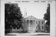 CA. 1023 E SOUTH RIVER ST, a Colonial Revival/Georgian Revival library, built in Appleton, Wisconsin in 1932.