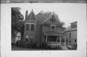 128 N UNION ST, a Queen Anne house, built in Appleton, Wisconsin in 1894.