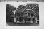 402 E WASHINGTON ST, a Queen Anne house, built in Appleton, Wisconsin in 1883.