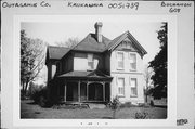 608 BUCHANAN RD, a Queen Anne house, built in Kaukauna, Wisconsin in 1885.