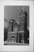349 MAIN, a Early Gothic Revival church, built in Seymour, Wisconsin in 1915.