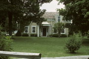 11011 N GRANVILLE RD, a Greek Revival house, built in Mequon, Wisconsin in 1853.